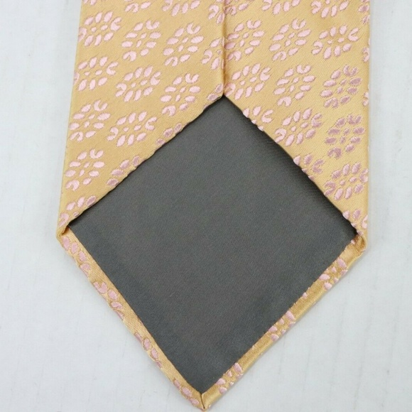 New Charvet Place Vendome Silk Floral Neck Tie - Picture 4 of 6